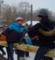 Хоть солнышко спряталось за тучи, желание с блином загадывали