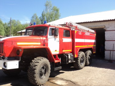 В ПЧ №28 – новый   пожарный автомобиль